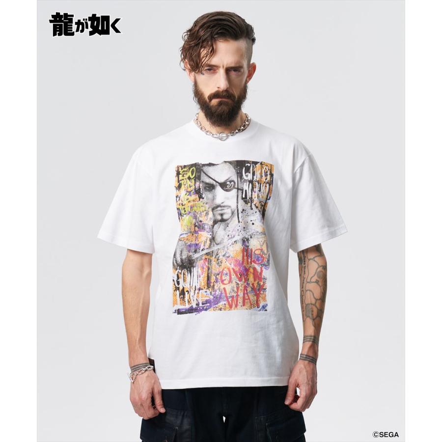 glamb（グラム） 龍が如く 真島吾朗 Goro Majima T-Shirt