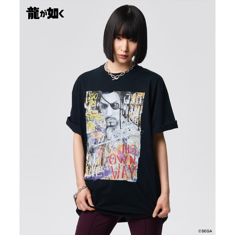 glamb（グラム） 龍が如く 真島吾朗 Goro Majima T-Shirt