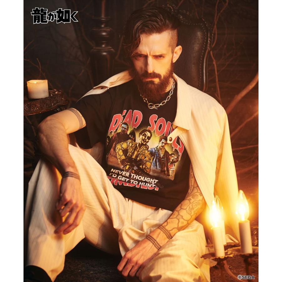 glamb（グラム） 龍が如く 真島吾朗 Dead Souls T-shirt / デッド