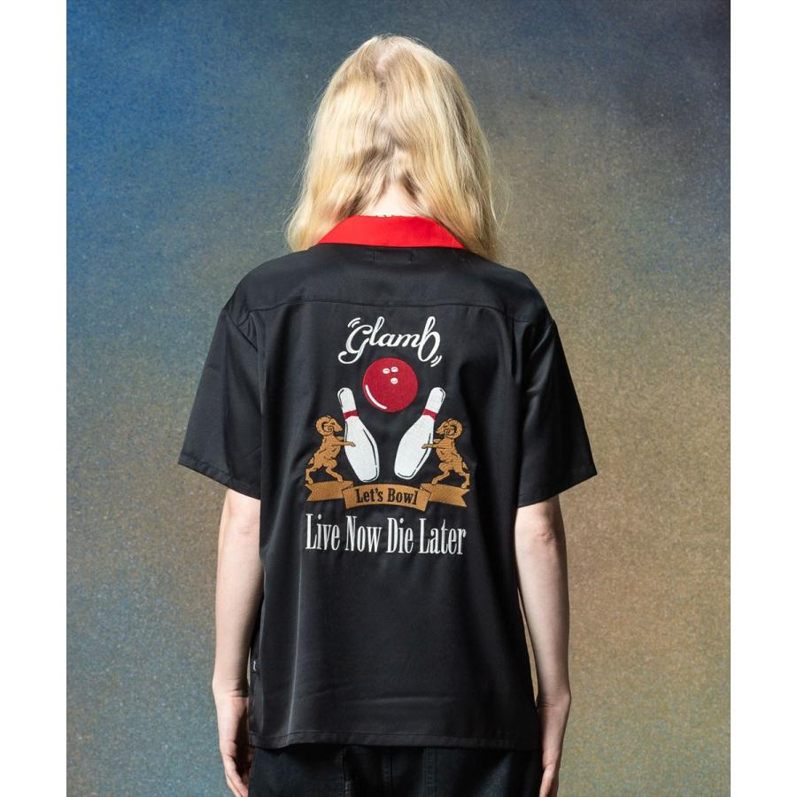 glamb（グラム） Good Luck Bowling Shirt / グッドラックボウリング