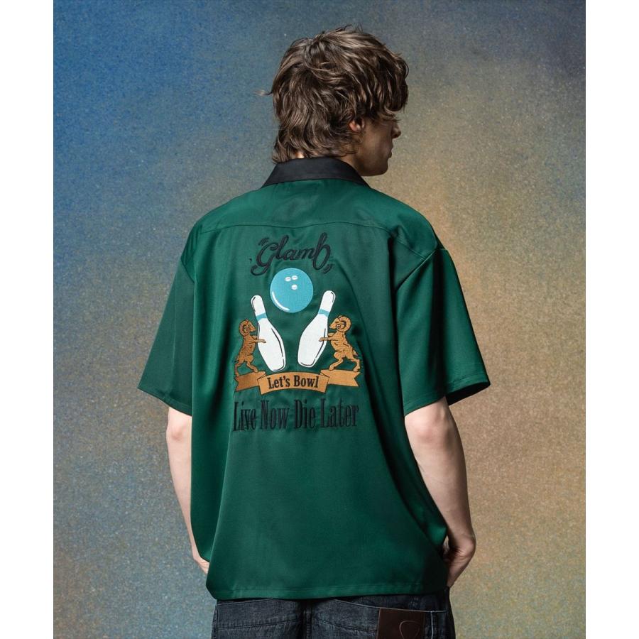 glamb　ボウリングシャツ glamb（グラム） シャツ Good Luck Bowling Shirt / グッドラック