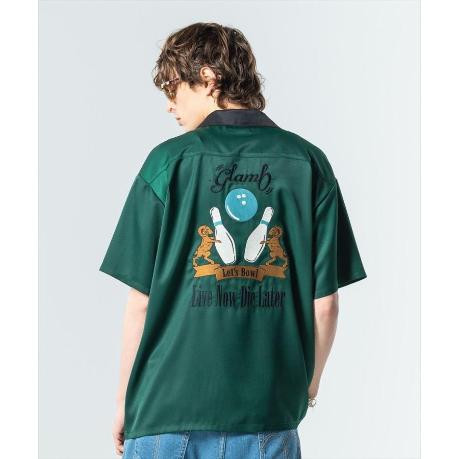 glamb（グラム） Good Luck Bowling Shirt / グッドラックボウリング
