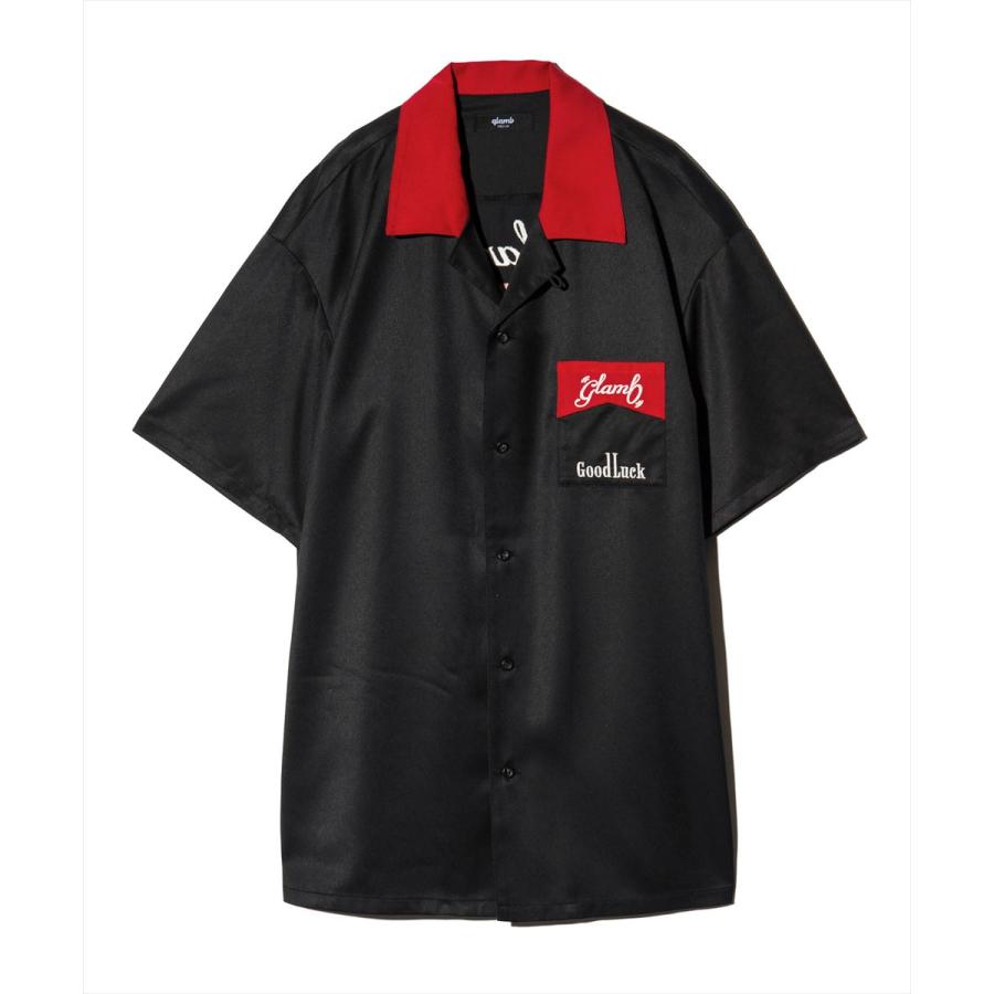 glamb（グラム） Good Luck Bowling Shirt / グッドラックボウリング