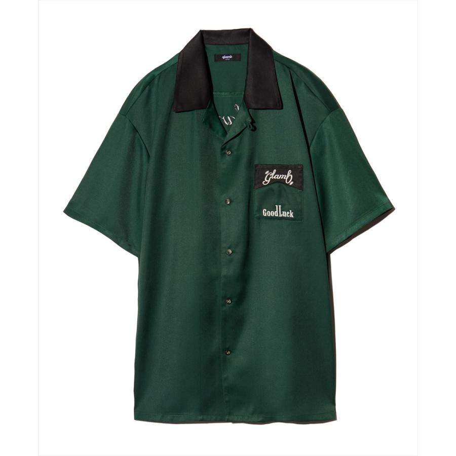 glamb　ボウリングシャツ glamb（グラム） Good Luck Bowling Shirt / グッドラックボウリング