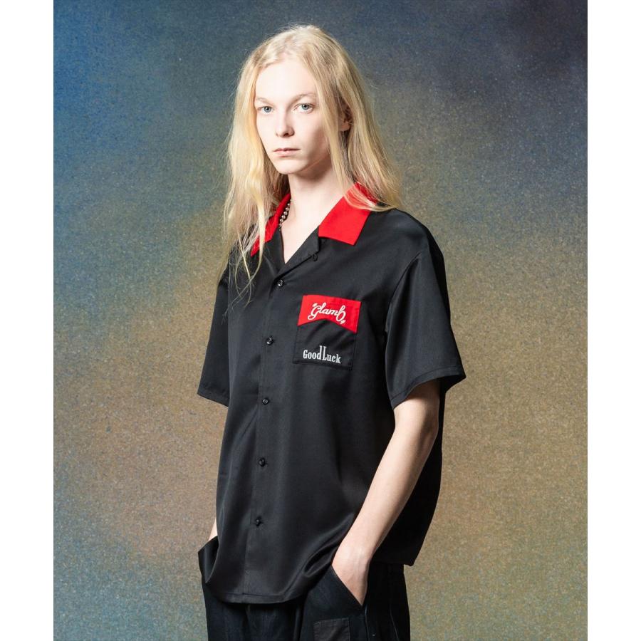 glamb（グラム） Good Luck Bowling Shirt / グッドラックボウリング