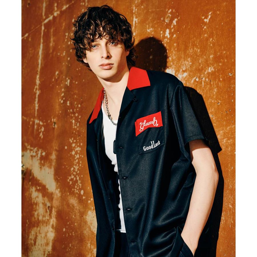 glamb（グラム） Good Luck Bowling Shirt / グッドラックボウリング