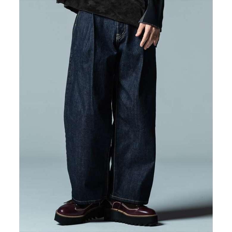 glamb グラム 4 Pocket Baggy Denim / 4ポケットワイドデニム