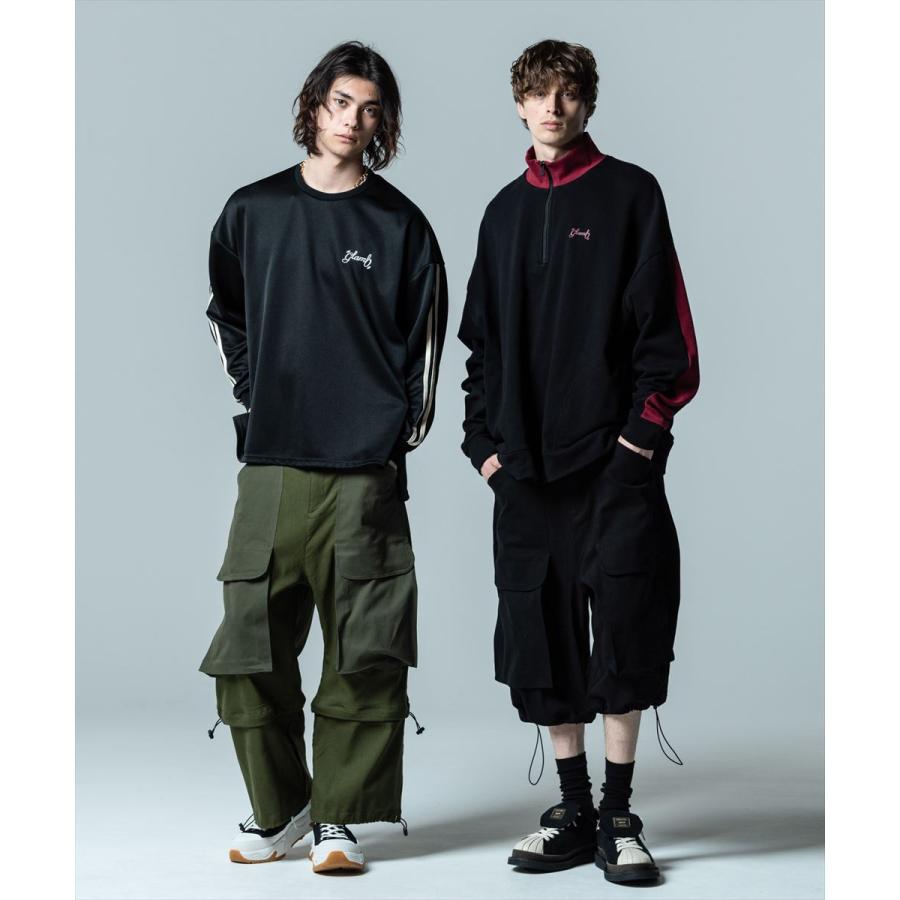 glamb グラム Zip Neck Sweat ジップネックスウェット glamb グラム Zip Neck Sweat ジップネックスウェット