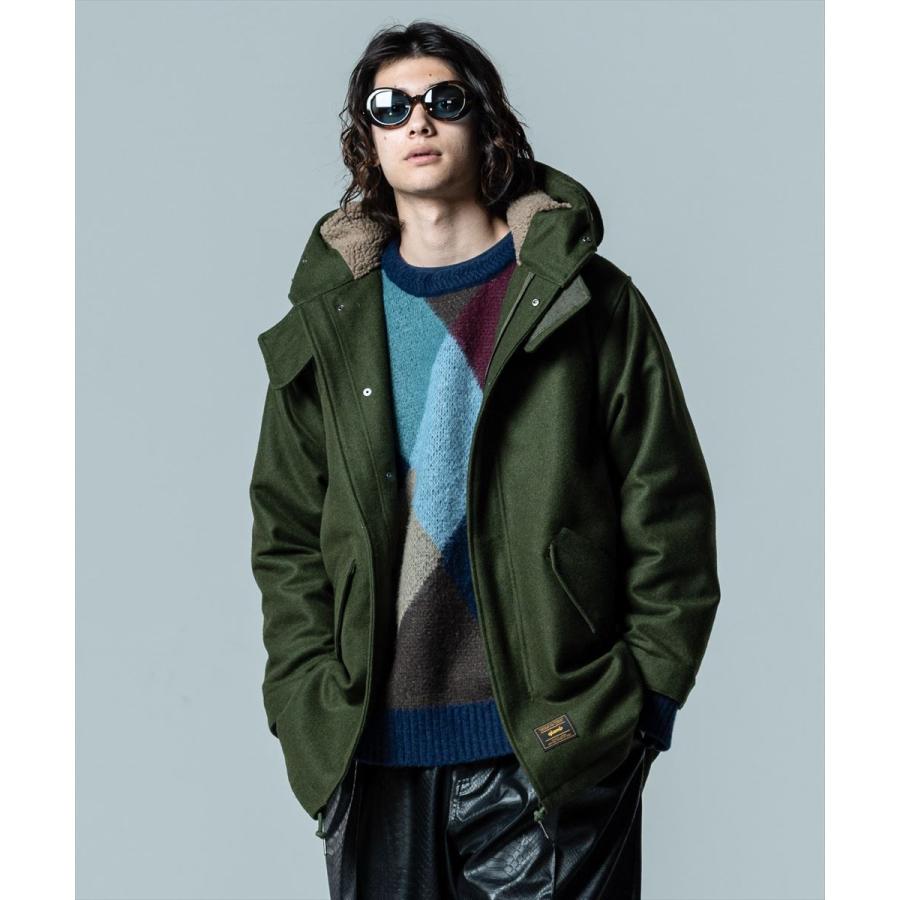 glamb グラム Hi Neck Mods Coat ハイネックモッズコート glamb グラム Hi Neck Mods Coat ハイネックモッズコート