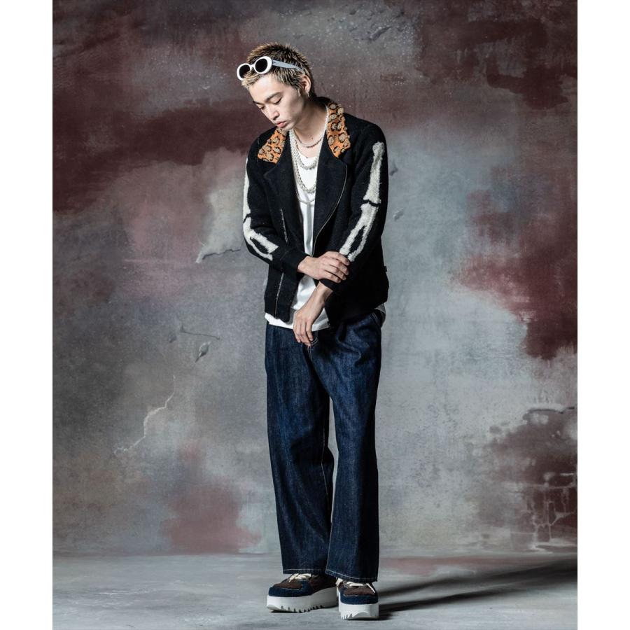 glamb（グラム） SALE/セール Knit Riders Jacket ニットライダース 