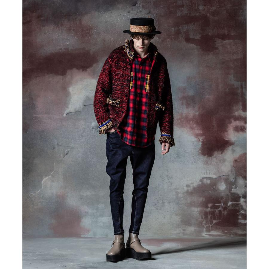 glamb（グラム） Shaggy Knit Jacket シャギーニットジャケット