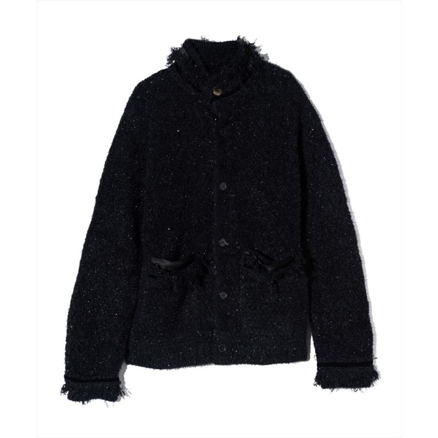 glamb（グラム） Shaggy Knit Jacket シャギーニットジャケット
