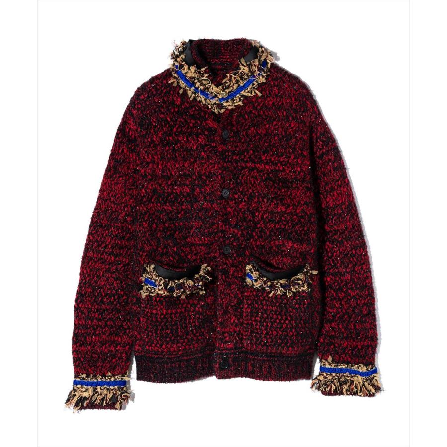 glamb グラム Shaggy Knit Jacket シャギーニットジャケット 