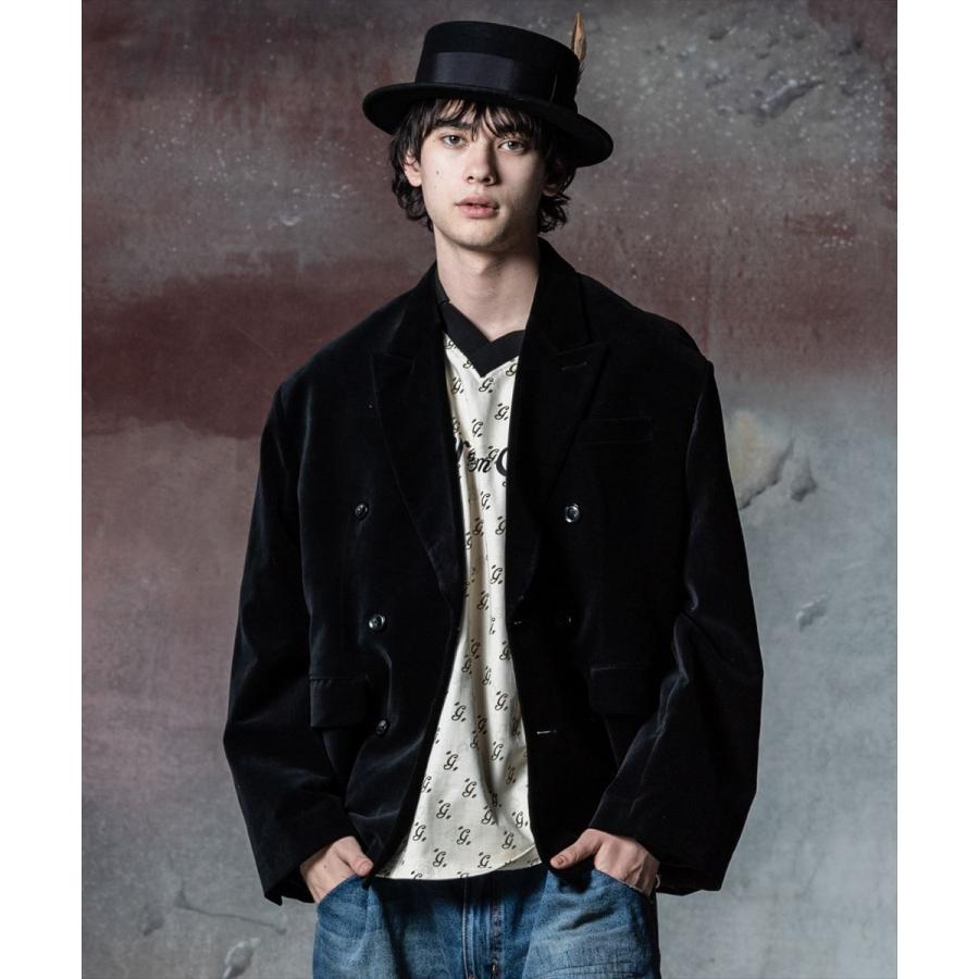 glamb グラム Oversize Velveteen Tailored Jacket オーバーサイズ 