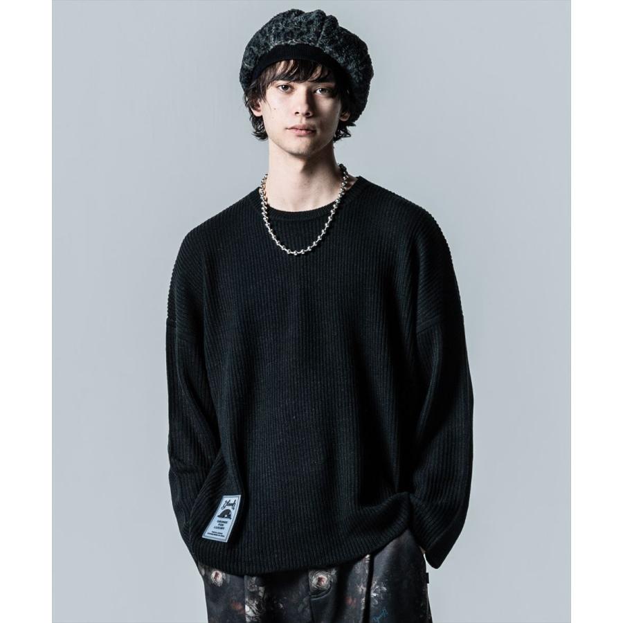 glamb（グラム） Rubber Tag Knit ラバータグニット : フュージョン