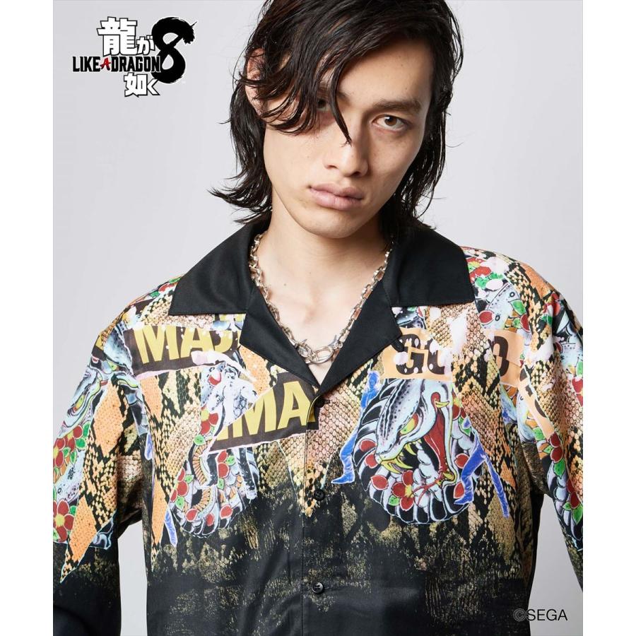glamb 龍が如く8 Goro Majima Shirts / ゴロウマジマシャツ glamb 龍が如く8 Goro Majima Shirts / ゴロウマジマシャツ