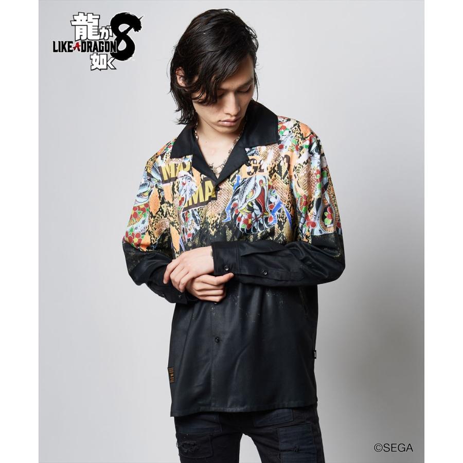 glamb 龍が如く8 Goro Majima Shirts / ゴロウマジマシャツ glamb 龍が如く8 Goro Majima Shirts / ゴロウマジマシャツ