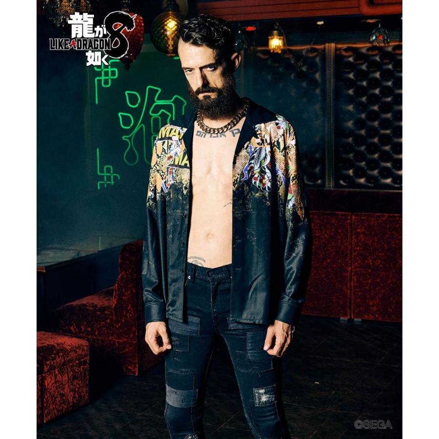 glamb 龍が如く8 Goro Majima Shirts / ゴロウマジマシャツ glamb 龍が如く8 Goro Majima Shirts / ゴロウマジマシャツ