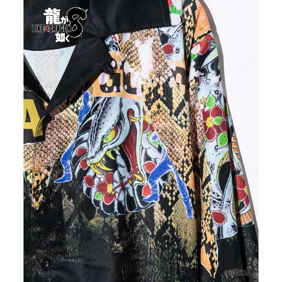 glamb 龍が如く8 Goro Majima Shirts / ゴロウマジマシャツ glamb 龍が如く8 Goro Majima Shirts / ゴロウマジマシャツ