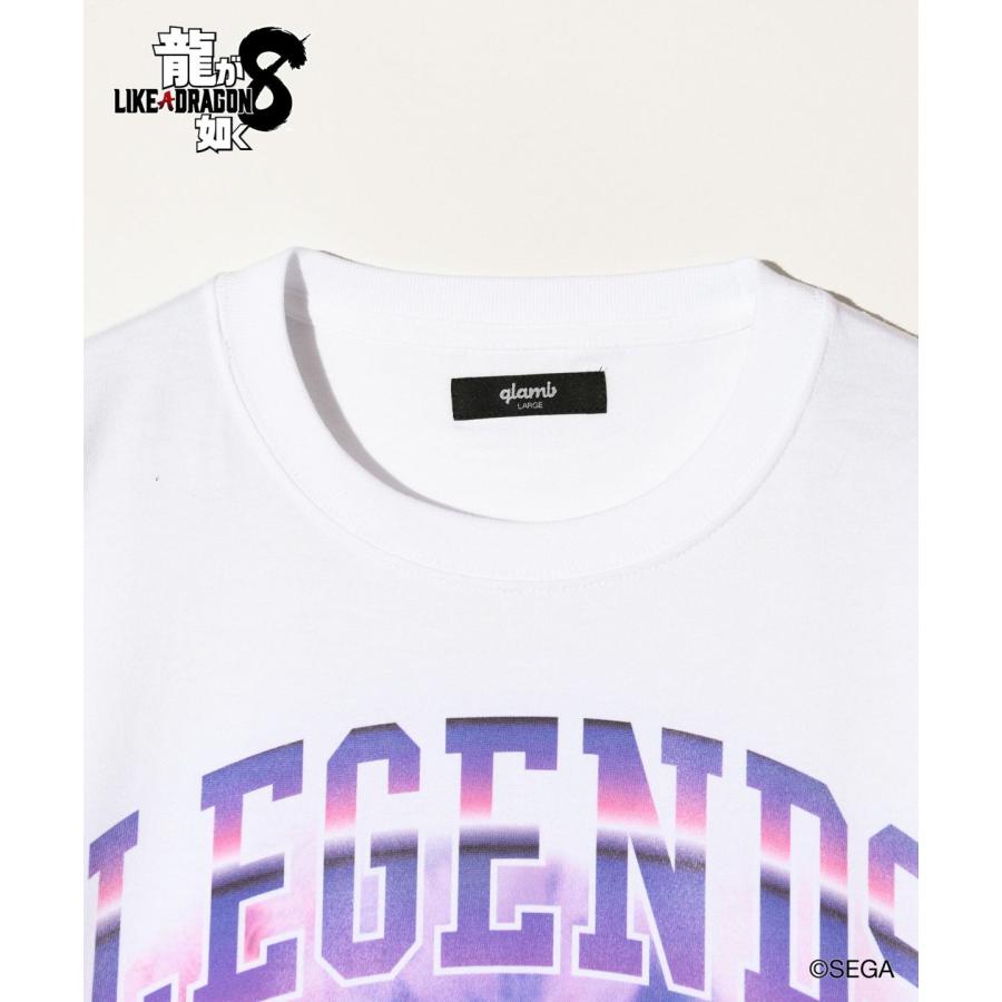 龍が如く glamb 3 Legends T-shirts black glamb glamb×龍が如く8 グラム Tシャツ 3 Legends T-shirts