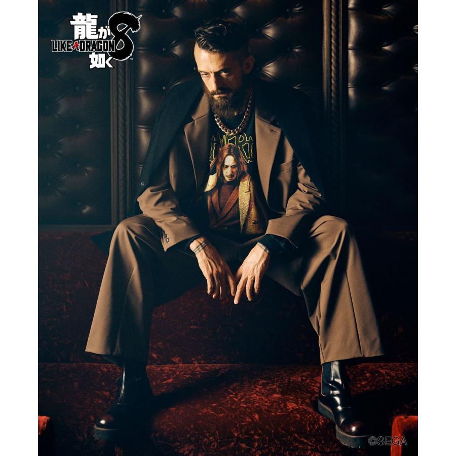 glamb 龍が如く8 Yutaka Yamai Long Sleeves T-shirt / ユタカ