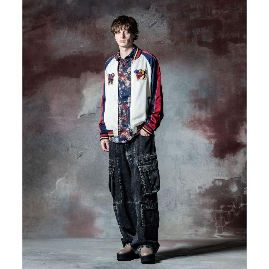 glamb（グラム） Chemical Cargo Denim ケミカルカーゴデニム