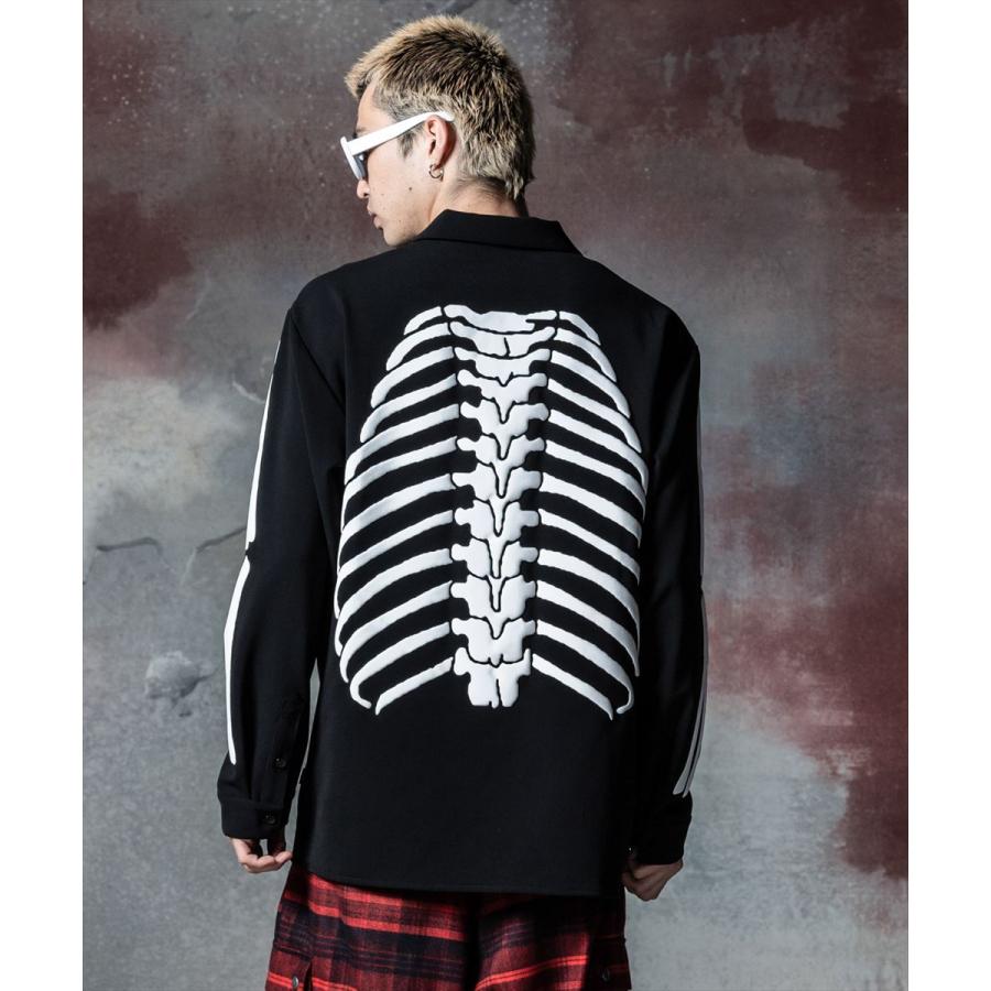 glamb（グラム） Skelton Shirt スケルトンシャツ : フュージョン