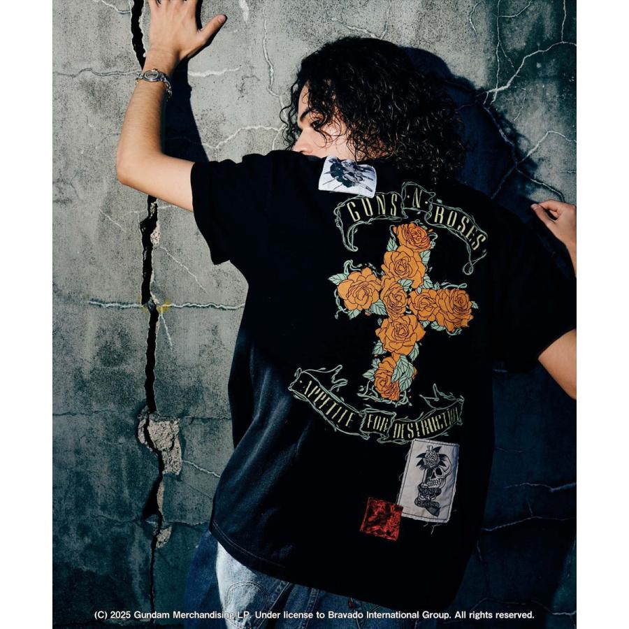 グラム GUNS N' ROSES Cross T-Shirt / ガンズアンドローゼスクロスT