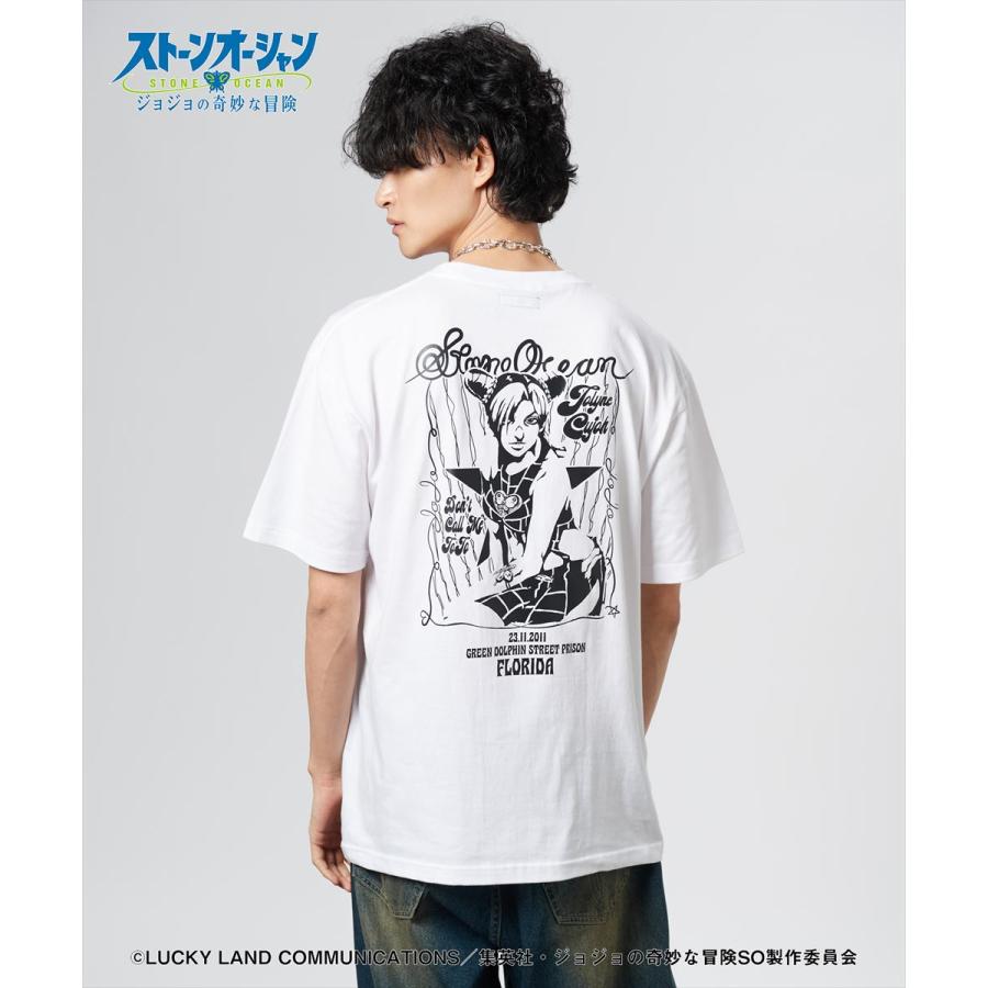 ジョジョ ストーンオーシャン × glamb Weather・R Tシャツ　M 楽天市場】JOJO x glamb グラム Weather・R T / ウェザー・R T