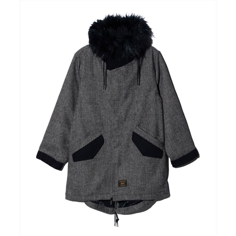 グラム High Neck Mods Coat / ハイネックモッズコート glamb