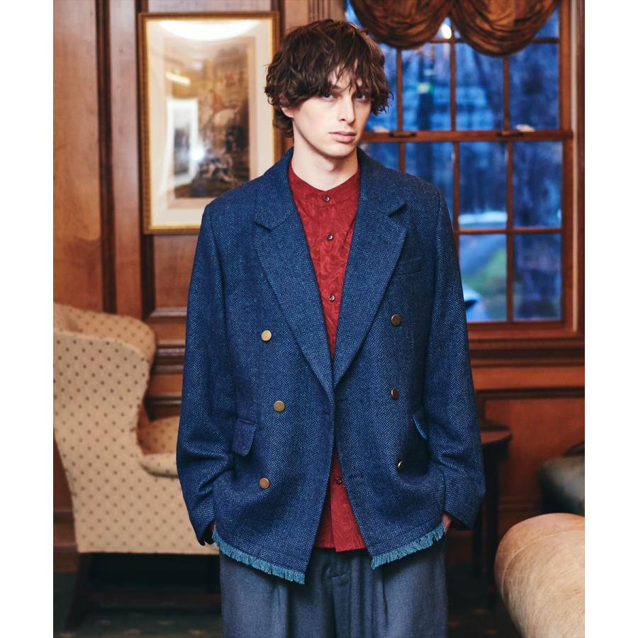 グラム Damage Tailored Jacket / ダメージテーラードジャケット glamb 