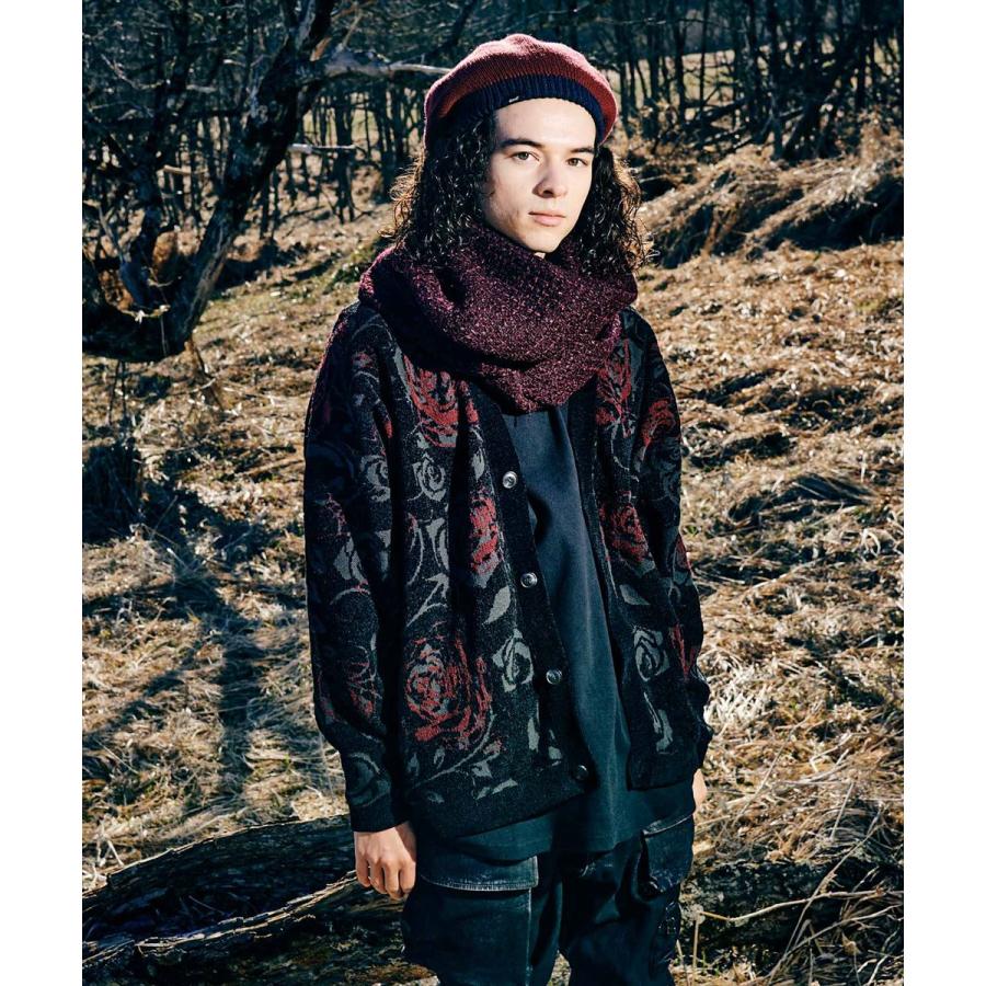 glamb グラム　美品　ユニオンジャック柄ロングニットカーディガン glamb グラム 美品 ユニオンジャック柄ロングニットカーディガン