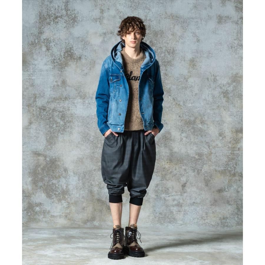 glamb デフォームジョガーパンツ Lサイズ　グラム サルエルパンツ glamb パンツ Long Rib Sarrouel Pants / ロングリブサルエル