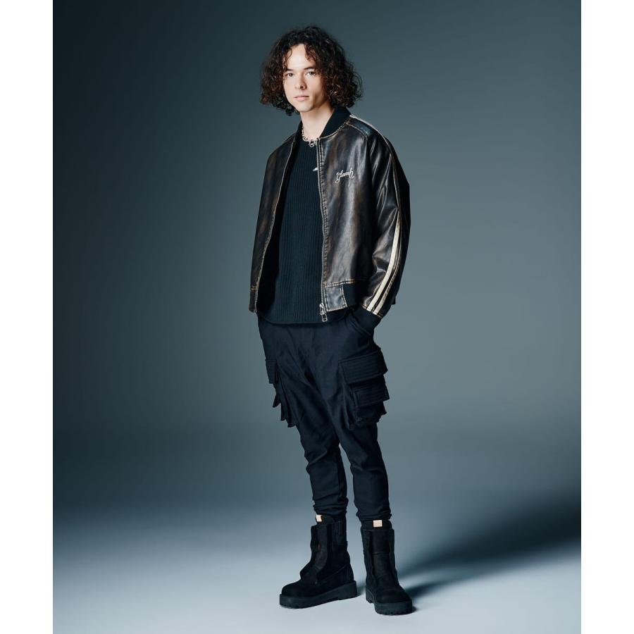 Denim Combination Outdoor Boots / デニムコンビネーションアウトドアブーツ　glamb グラムの画像