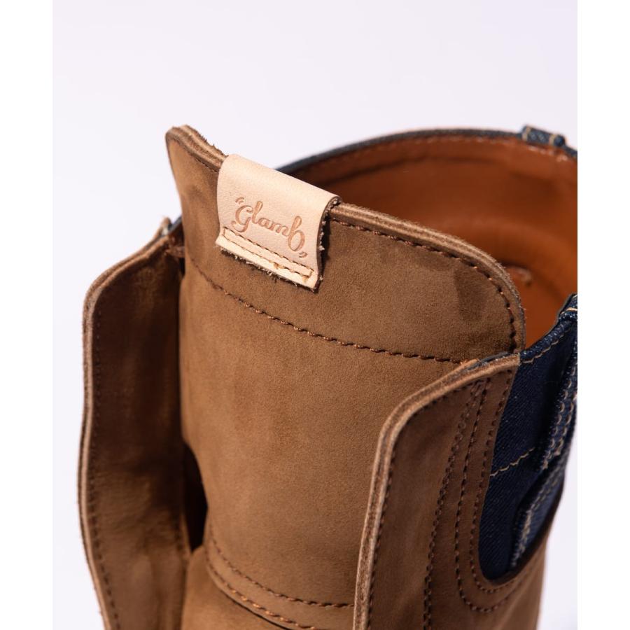 Denim Combination Outdoor Boots / デニムコンビネーションアウトドアブーツ　glamb グラムの画像