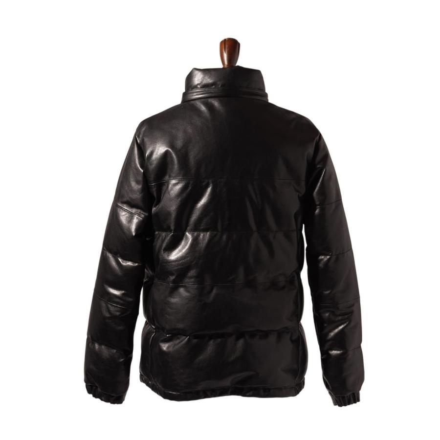 Signature Leather Down Jacket / シグネチャーレザーダウンジャケット　glamb グラムの画像