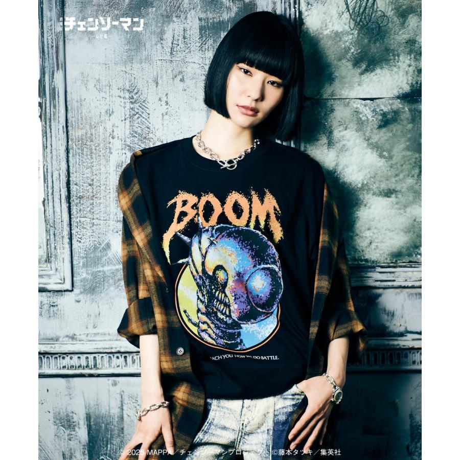 glamb（グラム） 劇場版 チェンソーマン レゼ篇 Bomb T-Shirt / ボム T