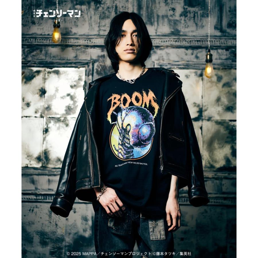 メンズ glamb 爆弾の悪魔 ロンT ボム レゼBOMB DEVIL REZE