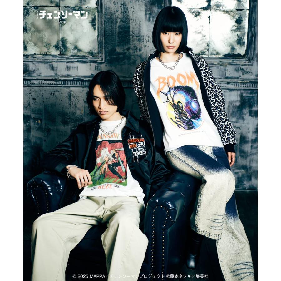 glamb（グラム） 劇場版 チェンソーマン レゼ篇 Bomb T-Shirt / ボム T