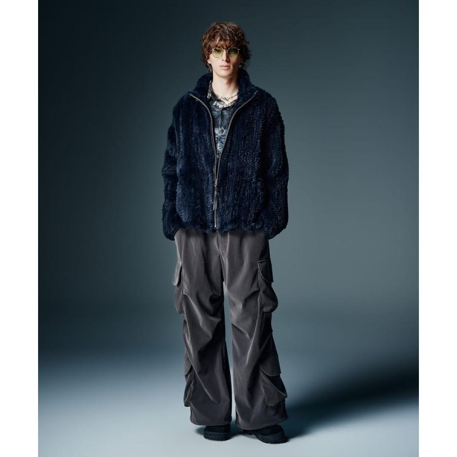 Rabbit Fur Jacket / ラビットファージャケット　glamb グラムの画像