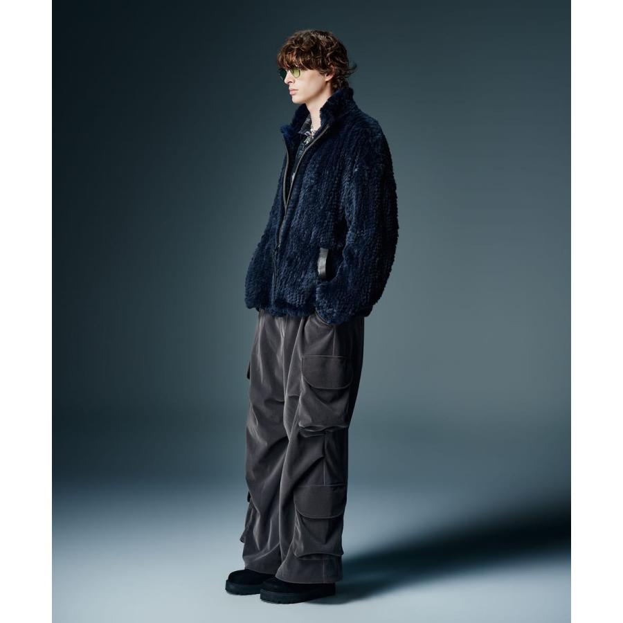 Rabbit Fur Jacket / ラビットファージャケット　glamb グラムの画像
