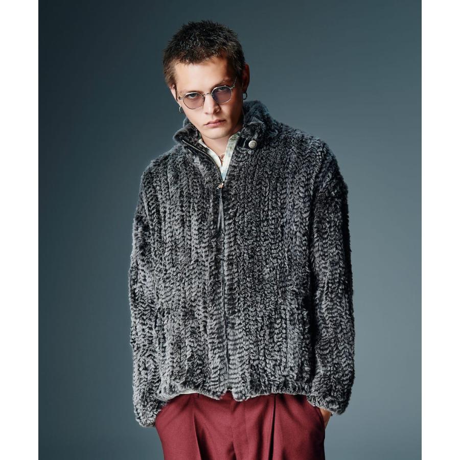Rabbit Fur Jacket / ラビットファージャケット　glamb グラムの画像