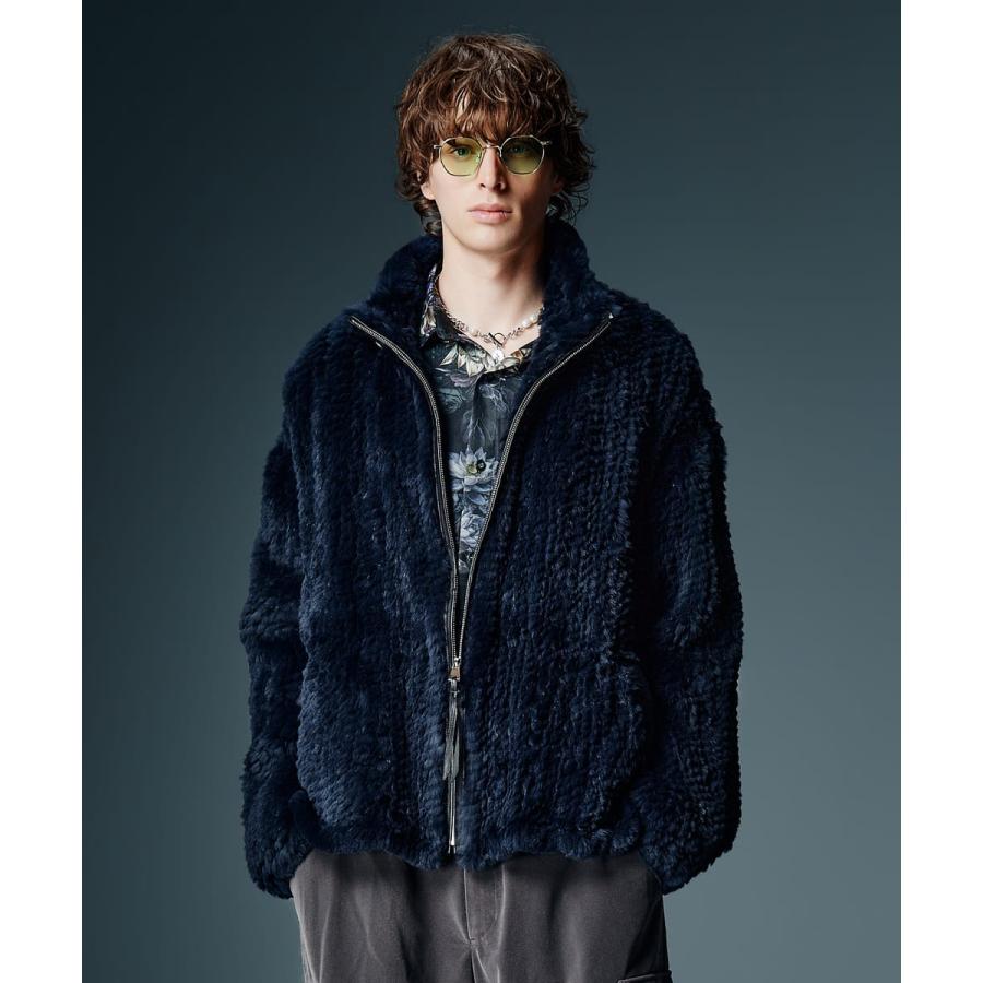 Rabbit Fur Jacket / ラビットファージャケット　glamb グラムの画像