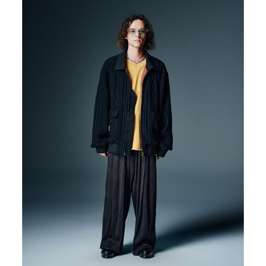 Knit A-2 Jacket / ニットA-2ジャケット　glamb グラムの画像