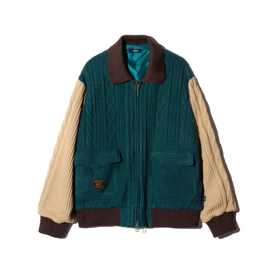 Knit A-2 Jacket / ニットA-2ジャケット　glamb グラムの画像