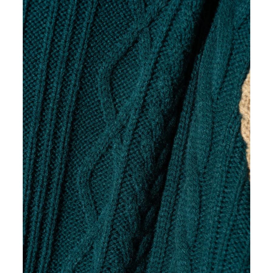 Knit A-2 Jacket / ニットA-2ジャケット　glamb グラムの画像