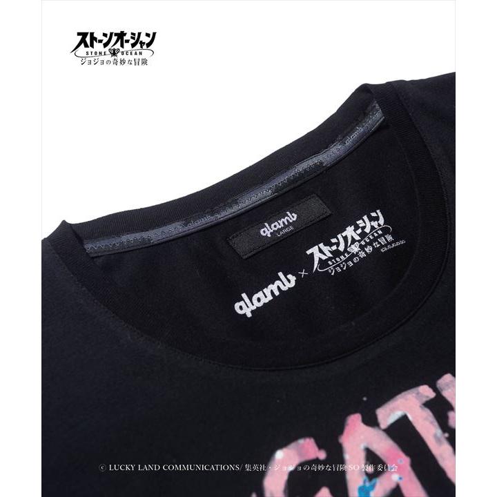 JOJO ジョジョ　ストーンオーシャン　glamb グラム　Weather・R T / ウェザー・R　Tシャツ｜fusion｜06