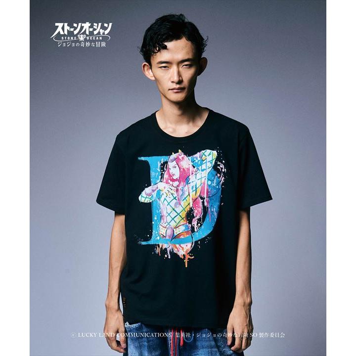 glamb×JOJO　コラボTシャツ　ナルシソ・アナスイ　ストーンオーシャン glamb Narciso・A T ナルシソ アナスイ Tシャツ JOJO ジョジョ