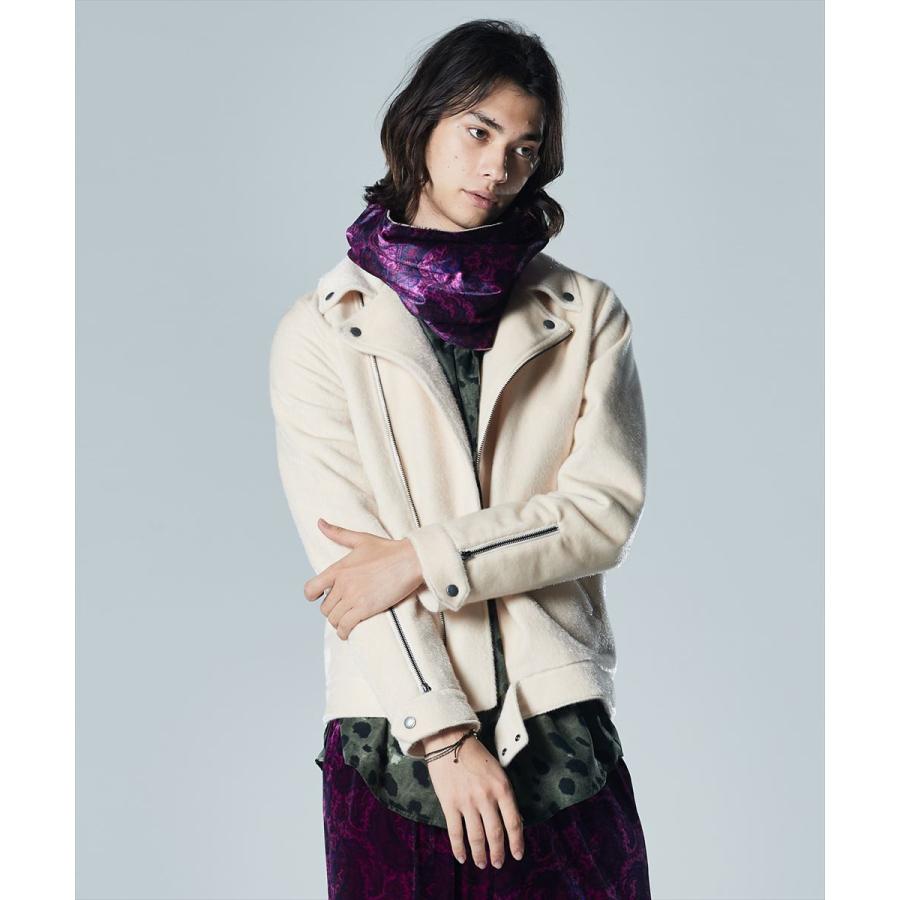 glamb（グラム） Paisley Velour Stole ペイズリーベロアストール