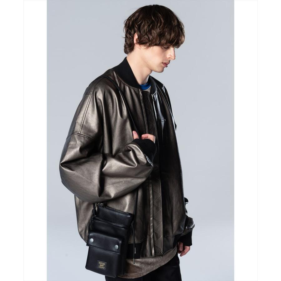 glamb グラム Synth Leather Sacoche シンセレザーサコッシュ ファッション メンズファッション バッグ W9357684395(9295円)